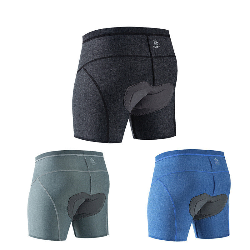 Riding Breathable Comfortable Cushion Men's Athletic Shorts